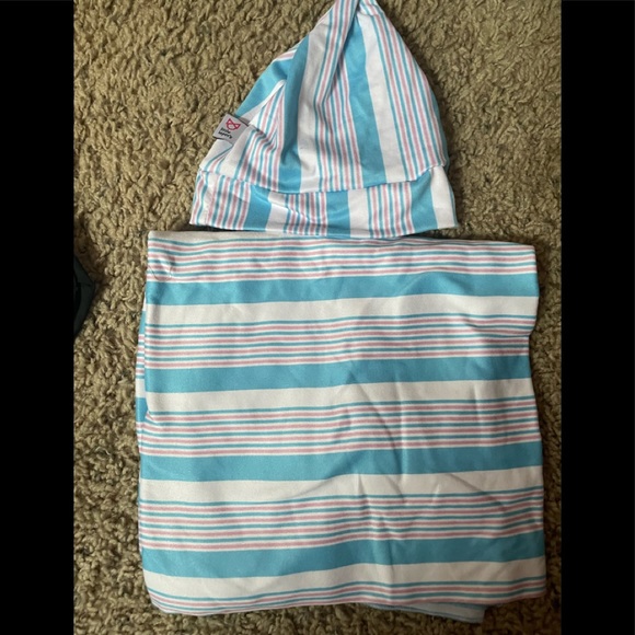 Little Lopers Other Little Lopers Hospital Stripe Swaddle With